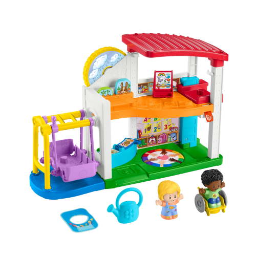 Free Shipping! Fisher-Price Little People Play for All School Toddler Playset with Figures Accessories