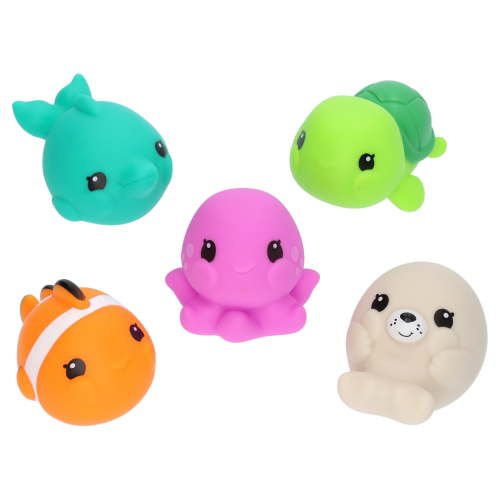 Spark.Create.Imagine Light-Up Animal Bath Toys, 5 Pieces