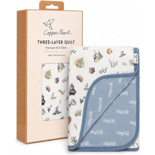 Copper Pearl Jumbo 3-Layer Baby Blanket