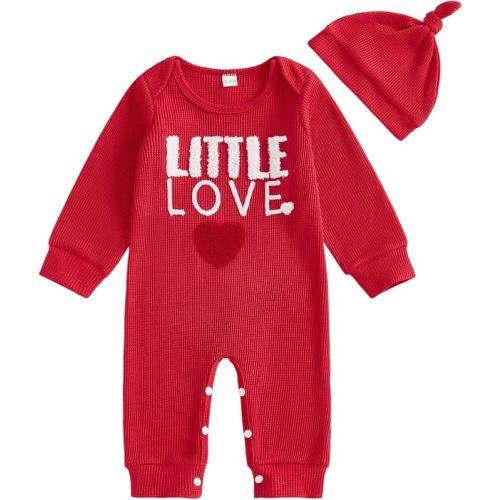 Christmas Baby Boy Outfit My First Christmas Lamp Waffle Knit Romper Onesie Newborn Fall Winter Clothes