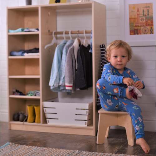 Stubby Stool | Wooden 9” Kids Stool