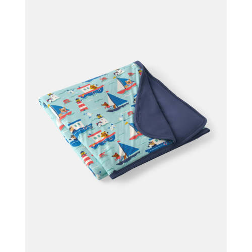 Nautical Paws Large Cloud Blanket | Little Sleepies