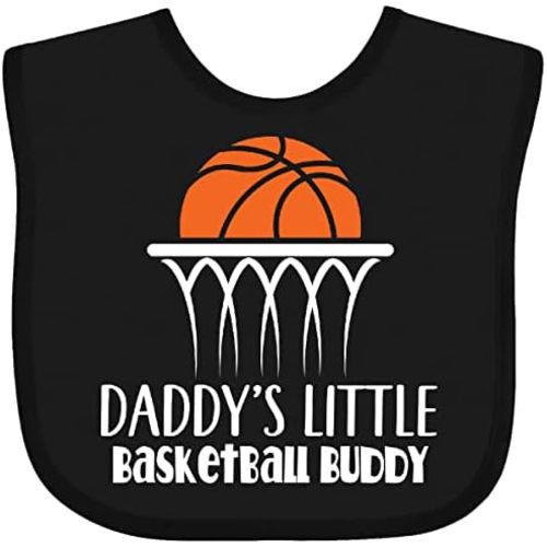 inktastic Daddys Little Basketball Buddy Boys Baby Bib