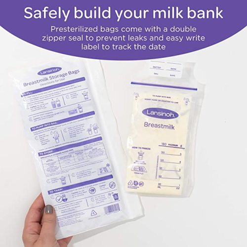 Lansinoh Breastmilk Storage Bags, 100 Count