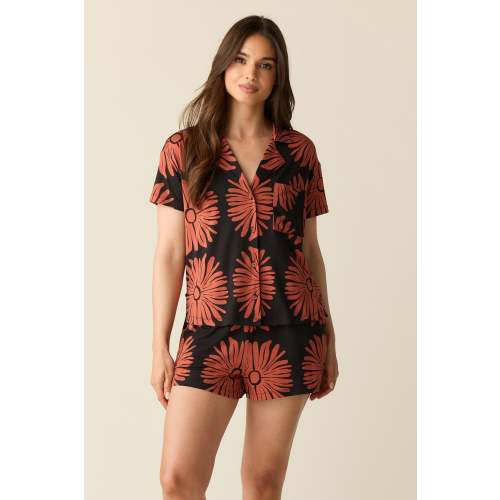 Karli Summer Jersey PJ Set in Desert Bloom