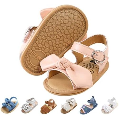Baby Girls Sandals Summer Shoes Outdoor First Walker Toddler Girls Shoes for Summer