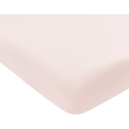 Kyte Baby Soft Crib Sheet - Standard Fitted Crib Sheet Made with Rayon from Bamboo, Ultra-Gentle and Breathable (Blush)