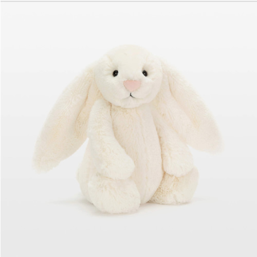 Jellycat ® White Bunny Kids Stuffed Animal