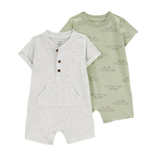 Carter's Baby Boys 2-pc. Short Sleeve Romper