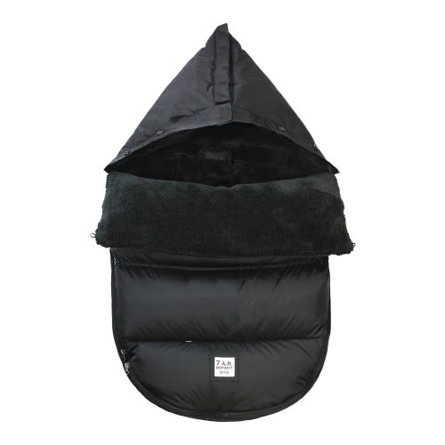 7 A.M. Enfant PlushPOD, Black Plush - Small/Medium