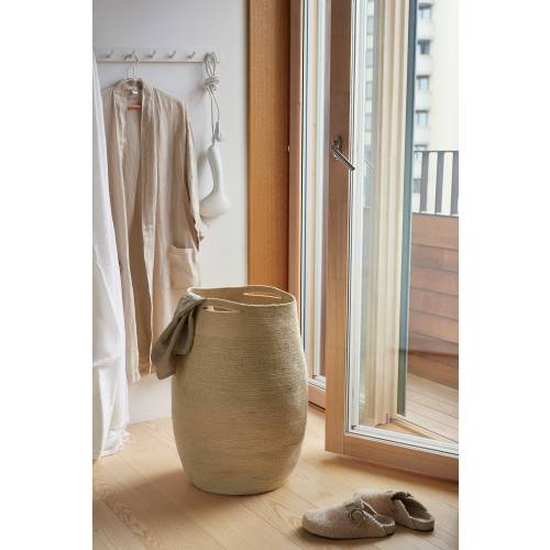 JUTE LAUNDRY BASKET