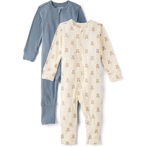 The Children's Place Baby Boys' And Newborn Long Sleeve Sleep and Play,2-pack