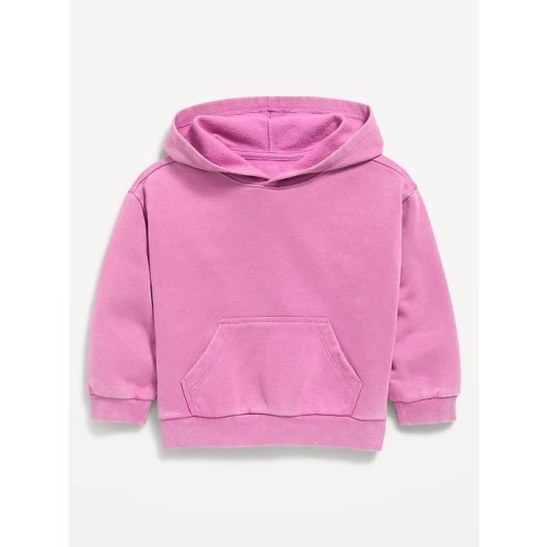 Oversized Boxy Washed Unisex Pullover Hoodie for Toddler