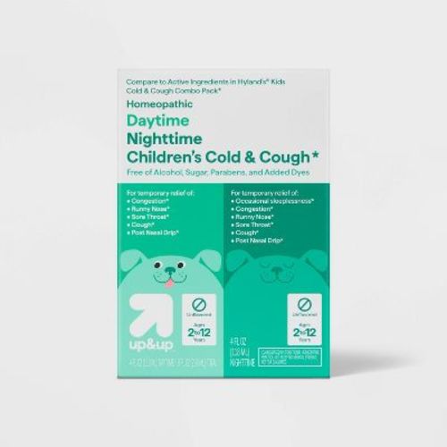 Children's Cough and Cold Combo Pack Liquid - Day and Night - 8 fl oz - up&up™