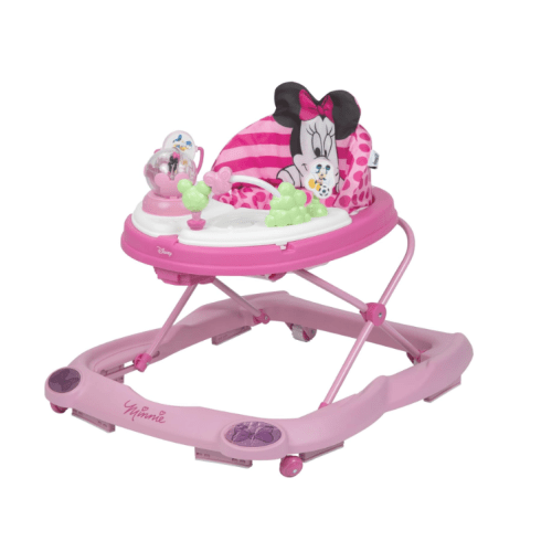 Disney Baby Minnie Mouse Music and Lights Baby Walker, Glitter Minnie