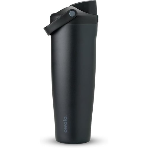 Owala FreeSip Sway - Stainless Steel - 40-oz. - Black (Very, Very Dark)