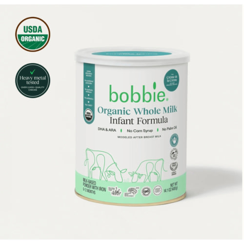 Organic Whole Milk Baby Formula