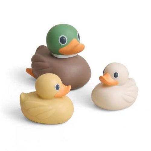 Itzy Ritzy Ducky Family Bath Toys - Mallard 3pk