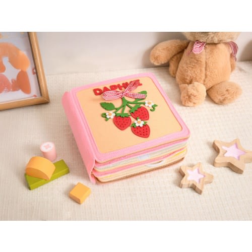 Personalized Baby Busy Book,Custom Toddler Quiet Book,Educational Toys For Kids,Newborn Gift,Baby Book,Baby Shower Gift,First Birthday Gift