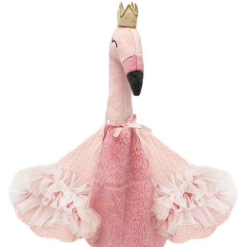 Felicity Flamingo Security Blankie
