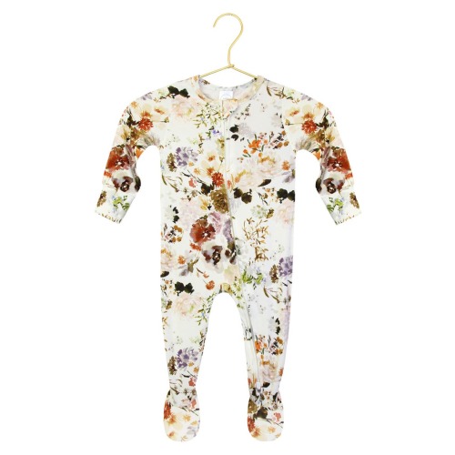 Print Zip Footie