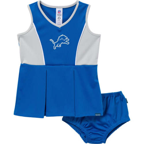 2-Piece Infant & Toddler Girls Detroit Lions Cheer Dress Set