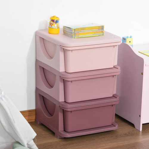 Harriet Bee Protaras Harriet Bee Toy Organizer with Bins & Reviews | Wayfair