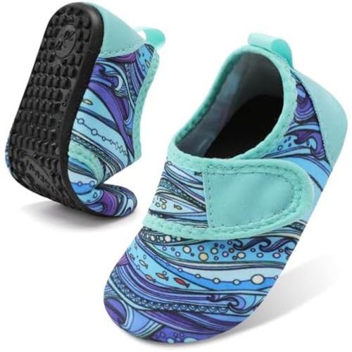 Barerun Baby Girls Boys Water Shoes Swim Barefoot Water Sport Aqua Socks for Beach Pool Swim Sand