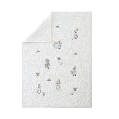 Peter Rabbit™ Baby/Toddler Quilt, Ivory Multi