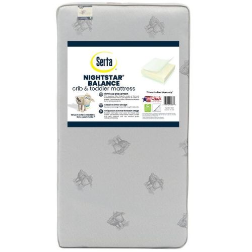 Serta Nightstar Balance Extra Firm Crib & Toddler Mattress