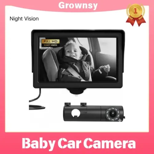 Car Mirror, Grownsy Baby Car Monitor 4.3'' HD Display with Night | Holiday Sales TikTok Shop