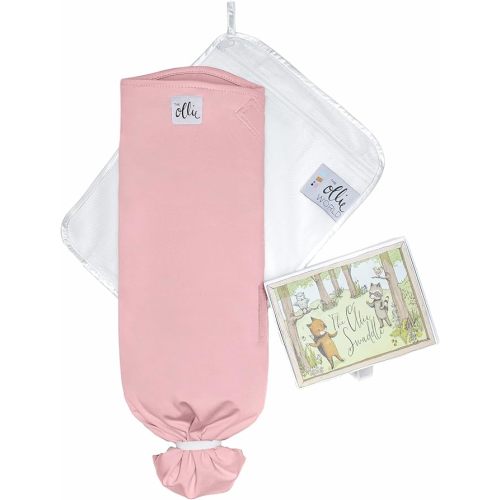 The Ollie Swaddle – Adjustable Baby Swaddle for Newborns | Pediatrician-Approved for Safe Sleep | Easy Closure | Arms-Out | Lightweight, Machine-Washable | Easy Diaper Access