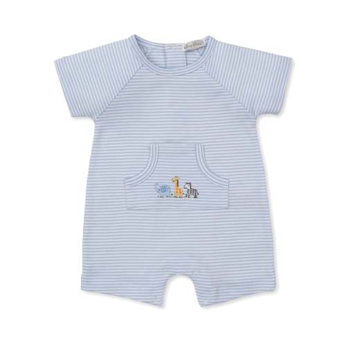 Kissy Kissy Short Playsuit | Safari Brunch Stripe