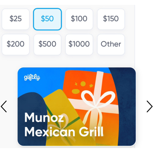 Munoz Mexican Grill Giftly