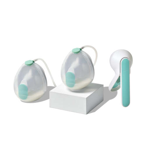 Willow Wave 2-in-1 Double Manual Wearable Pump + Collection Cups – Elvie