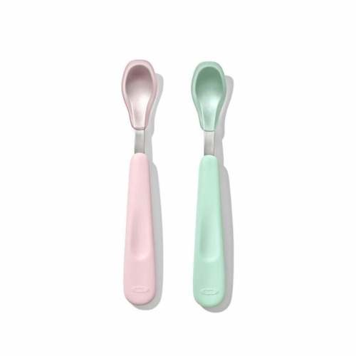 Feeding Spoon Set with Soft Silicone