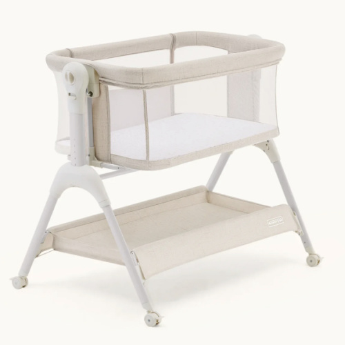 Harppa Cuddly Sway 3-in-1 Rocking Baby Bassinet & Bedside Sleeper, Anti-Reflux Newborn Cradle Bed
