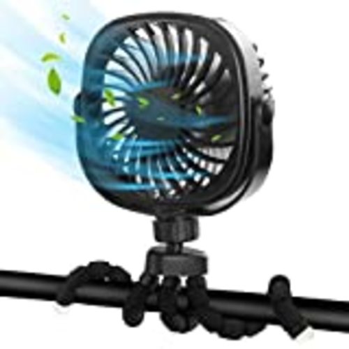 Amazon.com: FRIZCOL Stroller Fan for Baby - Portable Fan Rechargeable - Battery Operated Fan(Use for 30Hrs) - Fan for Handheld/Clip On/Car Seat/Desk/Camping : Baby