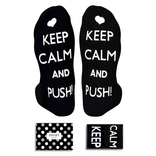 Zmart Pregnancy Socks for Expecting Moms - Mother's Day Gift for New Moms, IVF Socks for Her
