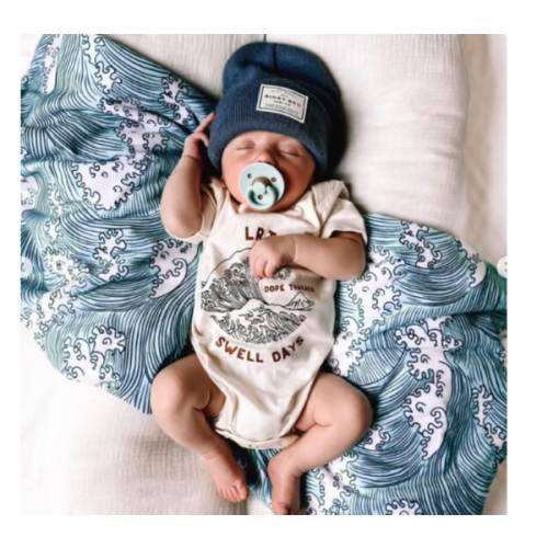 DOPE THREADS SWELL DAYS ONESIE- size 6-12 mos
