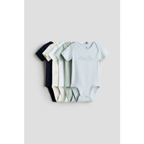 5-PACK COTTON BODYSUITS