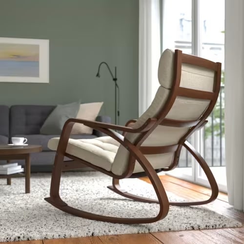 POÄNG Rocking-chair frame only - brown
