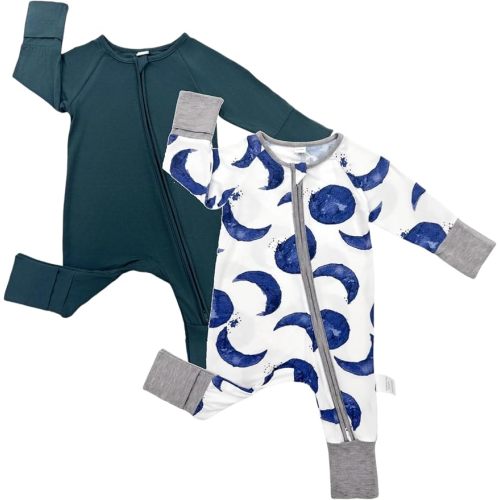 Bow Dream Bamboo Rayon Baby Pajamas Infant Sleepers Newborn Boy Girl Clothes Jumpsuit Rompers Outfit