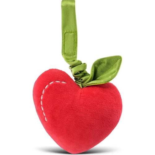 Organic Cotton Fruit & Veggie Stroller Toy, Apple - Apple Park | Maisonette