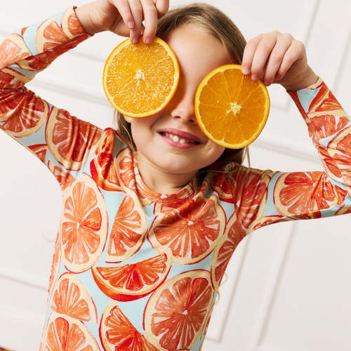Oranges Classic Pajama Set