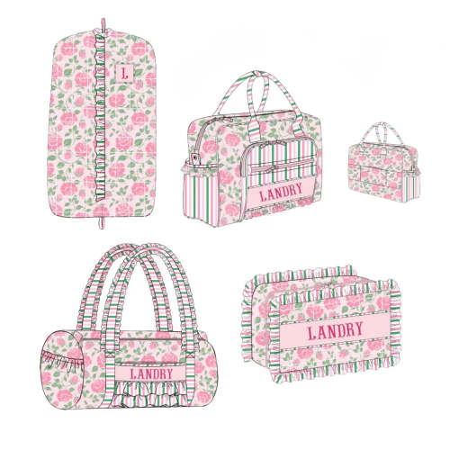 Riley Roses Name Smocked Luggage Collection – Little Bear Smocks