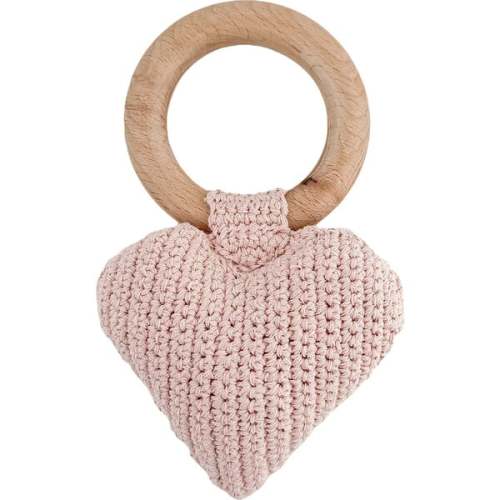 Cotton Crochet Rattle, Heart - The Blueberry Hill | Maisonette