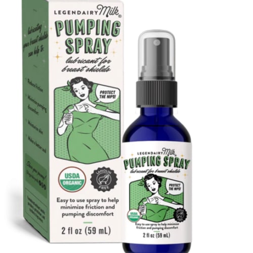 Natural Pumping Spray to Lubricate Your Flanges | Legendairy Milk