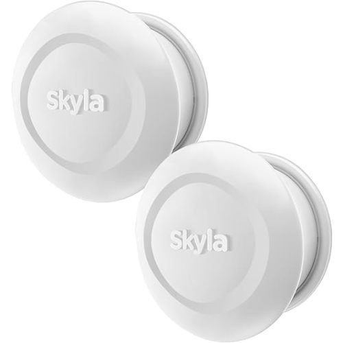 SKYLA HOMES Magnetic Cabinet Locks Baby Proofing Child Safety - The Safest Quickest and Easiest Multi-Purpose 3M Adhesive Child Proof Latches, No Screws or Tools Needed (2 Pack)