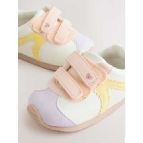 Buy Multi Pastel Baby Touch Fastening Trainers (0-24mths) from Next USA